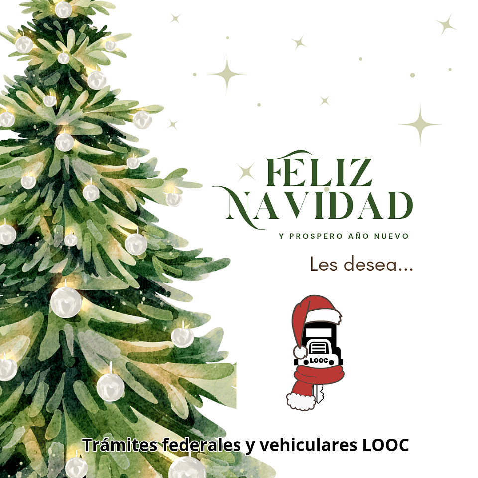 ¡FELICES FIESTAS!